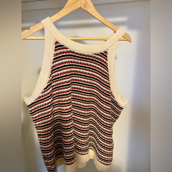 Belldini Curvy Collection Crochet Top - Picture 2 of 5